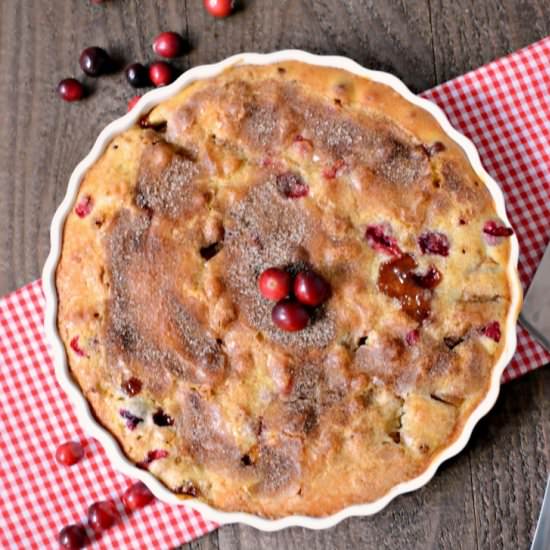 Delicious Apple Cranberry Cake
