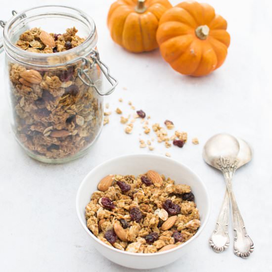 Pumpkin Spice Granola