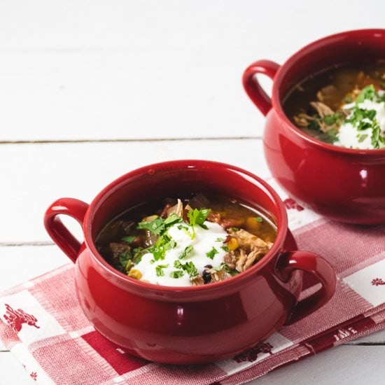 Slow Cooker Chicken Soup