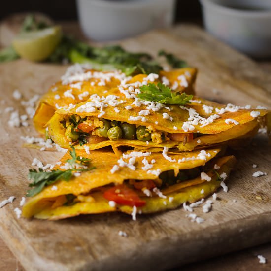 Moong Dal Cheela | Lentil Crepes