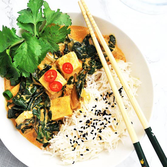 Thai Red Curry Tofu