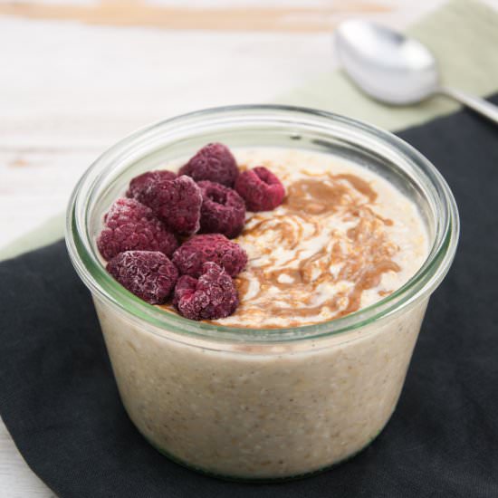 Simple Vanilla Overnight Oats
