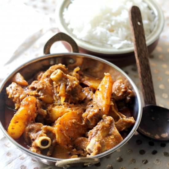 Kerala Style Easy Mutton Curry