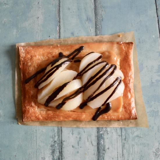 Caramel Pear Tart