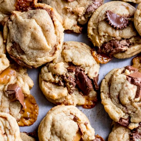 Leftover Candy Cookies