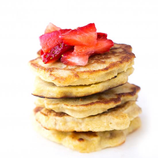 Mini 2-Ingredient Pancakes