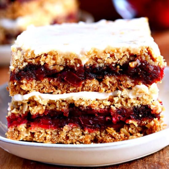 Cranberry Oatmeal Bars