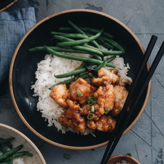 Crispy Chinese Honey Chicken