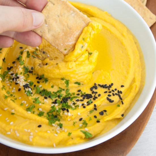 Roasted Pumpkin Hummus