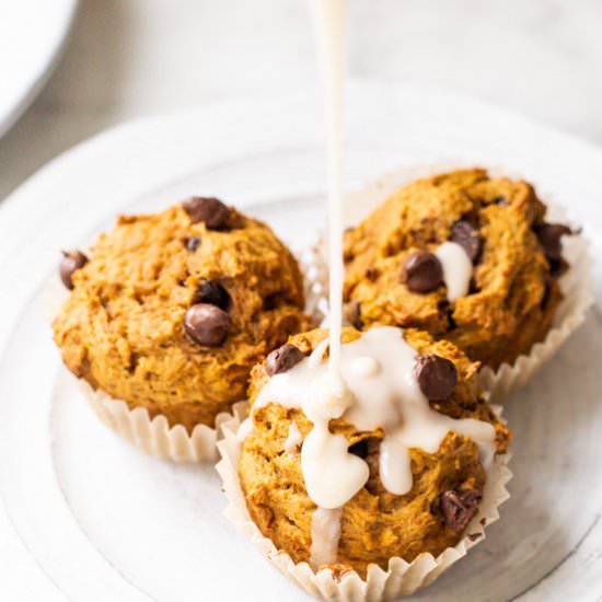 Pumpkin Chocolate Chip Muffins