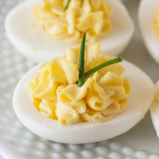 Secret Ingredient Deviled Eggs