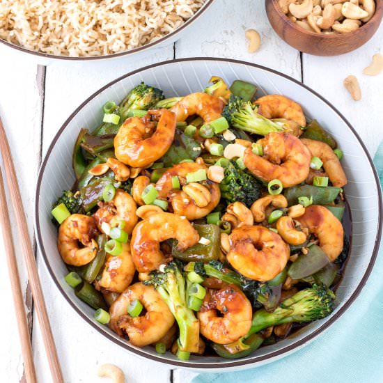 Prawn Cashew Nut Stir Fry