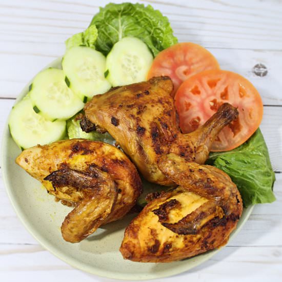 Indonesian Crispy Yellow Chicken