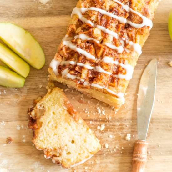 Apple Fritter Quick Bread
