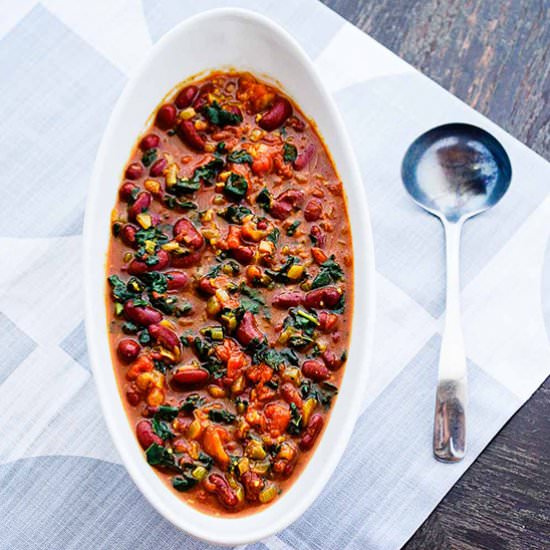 Super Easy Red Bean Curry