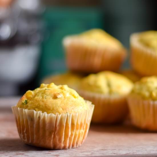Herb Corn Muffins