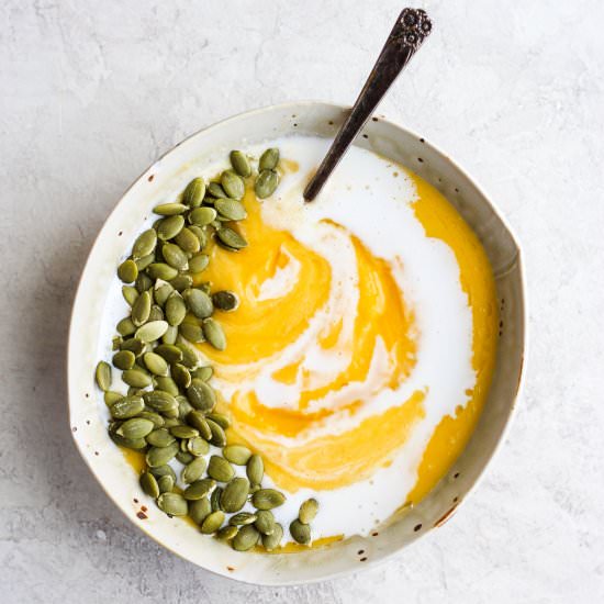4-Ingredient Pumpkin Soup