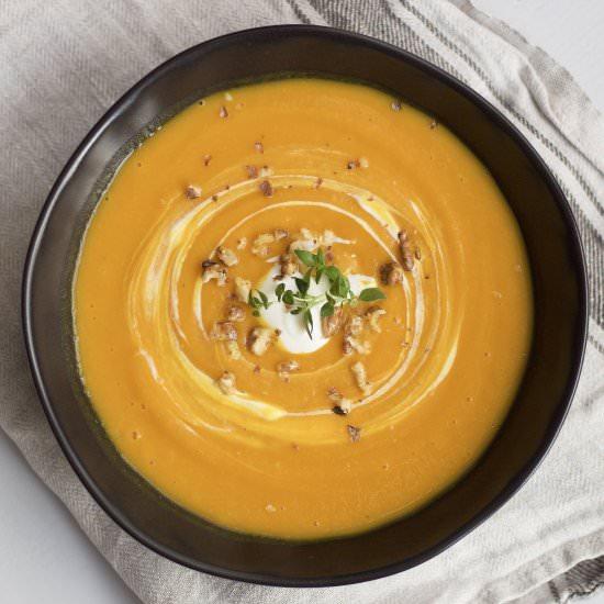 Perfect pumpkin soup