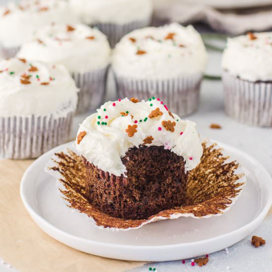 Gingerbread Cupcakes