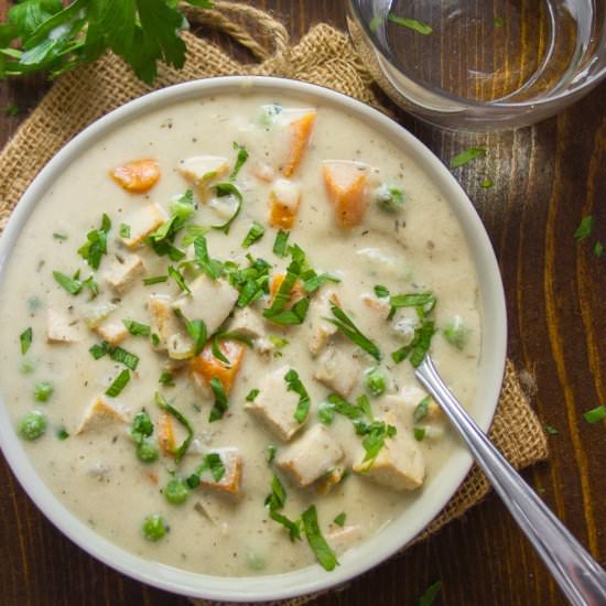 Vegan Cream of Chicken Soup