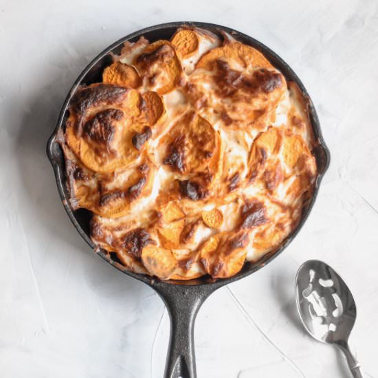 Sweet Potato au Gratin