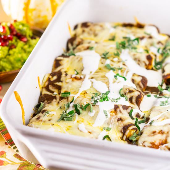 Thanksgiving Enchiladas