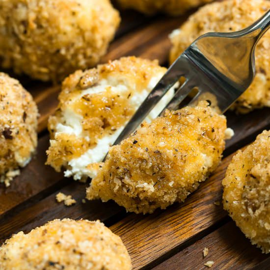 Baked Goat Cheese Balls