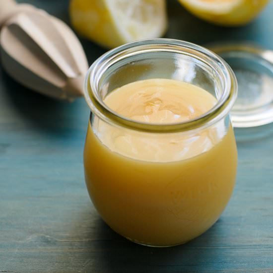 Homemade Easy Lemon Curd