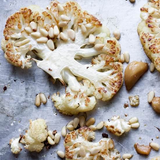 Roasted Cauliflower w/Garlic Confit