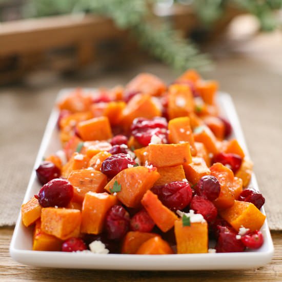 Butternut Squash & Cranberries