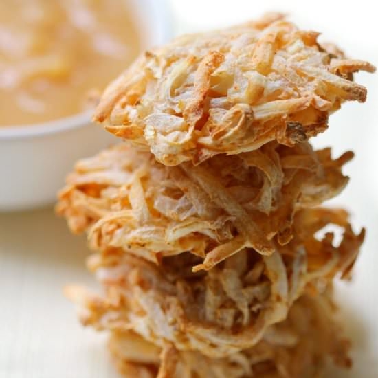 Crispy Air Fryer GF/V Potato Latkes
