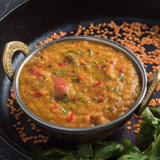 bengali masoor dal