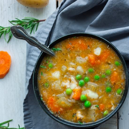 Chicken Pot Pie Soup