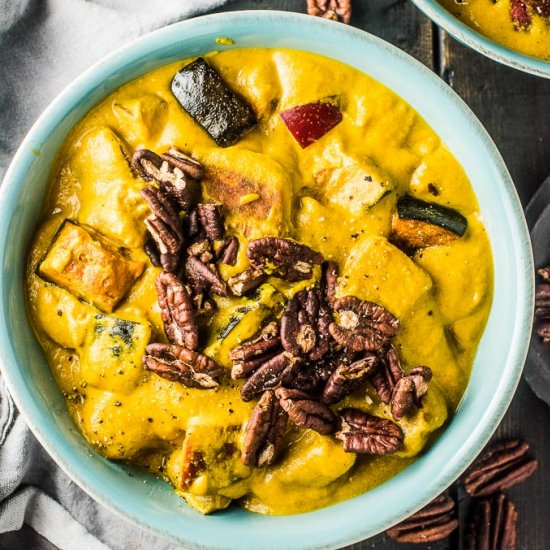 Autumn Roasted Pumpkin Curry