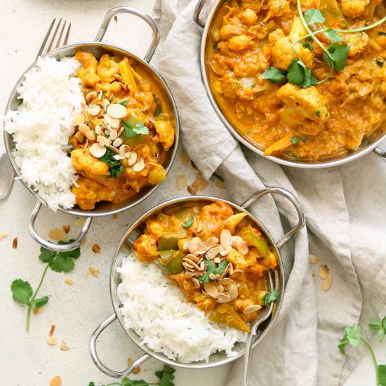 Cauliflower and Chickpea