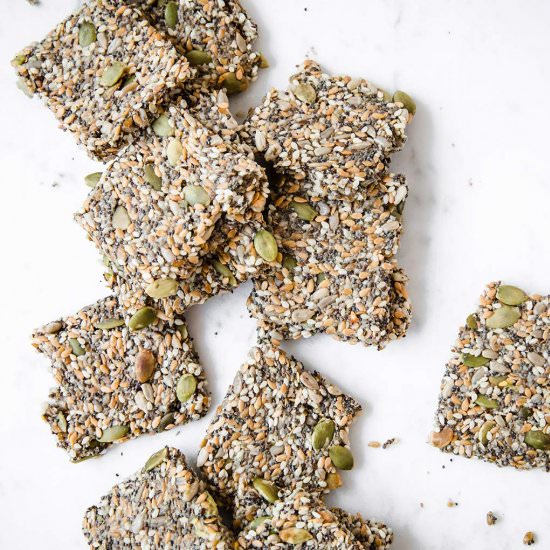 Multiseed Keto Crackers