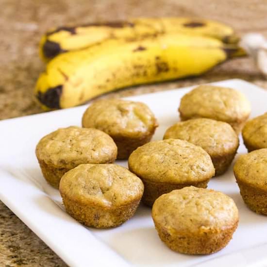 Clean Eating Banana Muffins