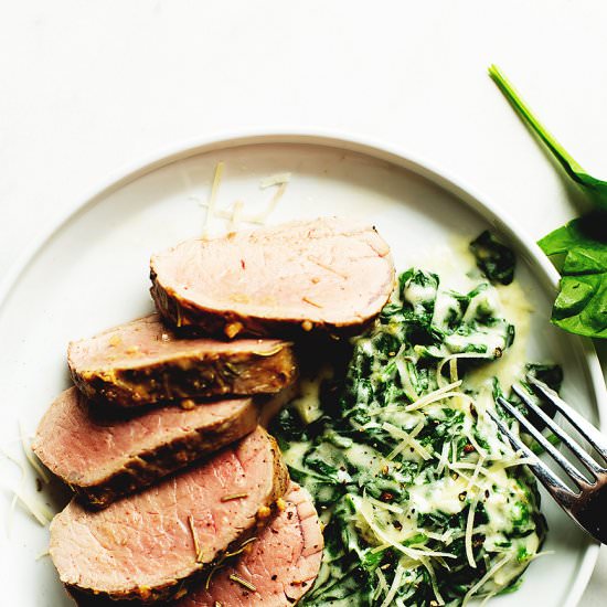 Garlic Rosemary Pork Loin