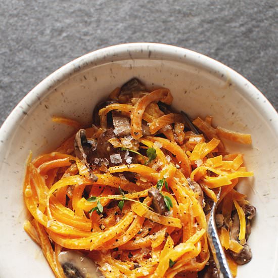 Butternut Squash Noodles