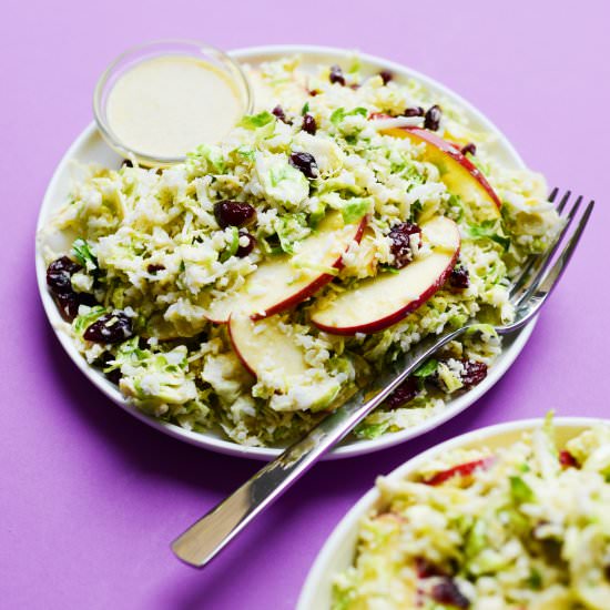 Shaved Brussels Sprout Salad