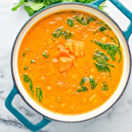 Pumpkin Red Curry (One Pot)