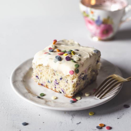 The Perfect Funfetti Cake