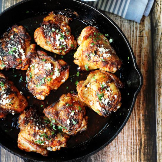 Olive Oil Chicken Thighs