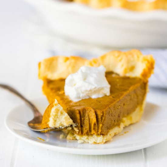 Vegan Pumpkin Pie