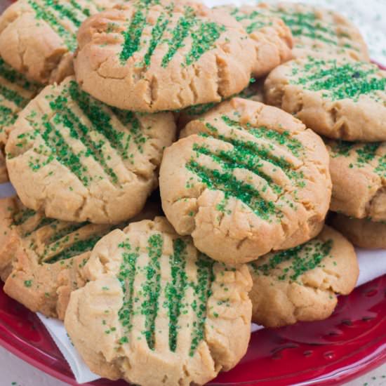 Peanut Butter Sugar Cookies