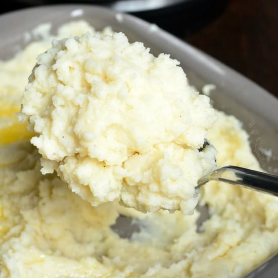 Instant Pot Garlic Mashed Potatoes
