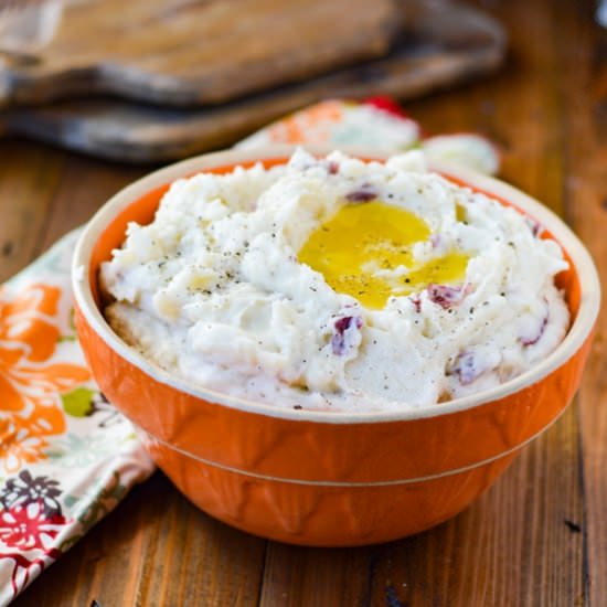 Roasted Garlic Mashed Potatoes