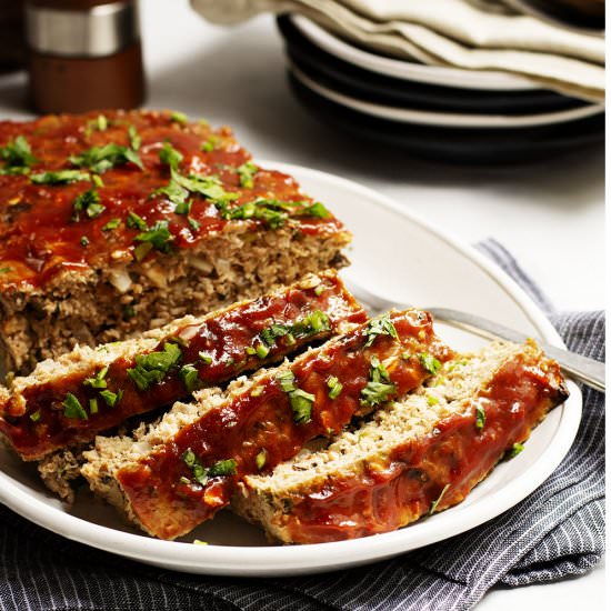 The BEST Turkey Meatloaf