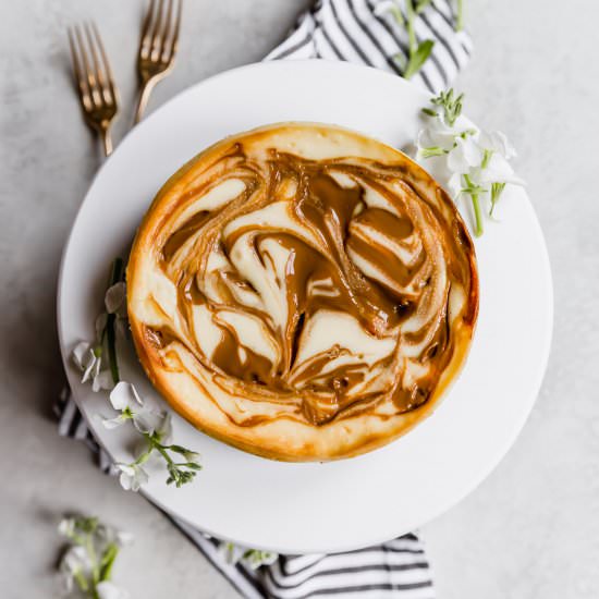 dulce de leche cheesecake