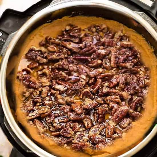 Instant Pot Sweet Potato Casserole